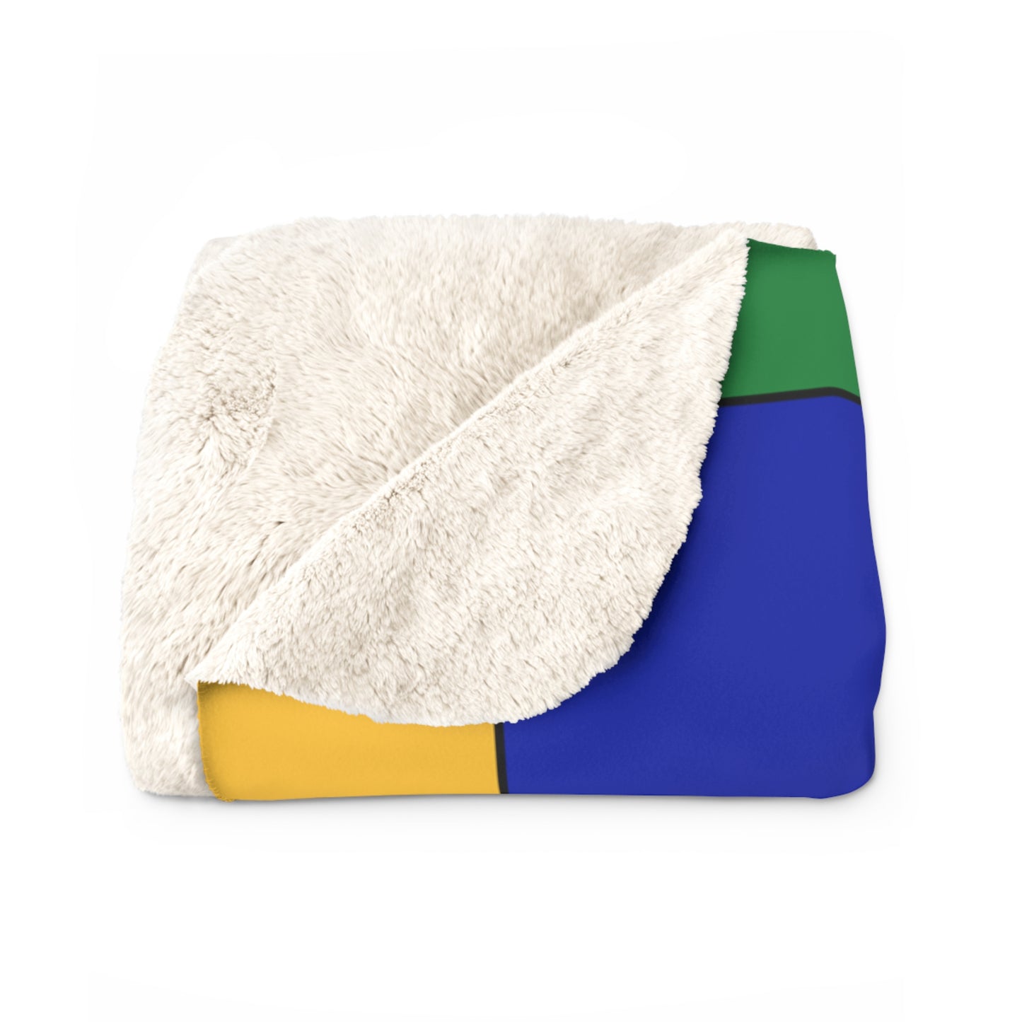 Christmas Island Retro Check Blanket Throw
