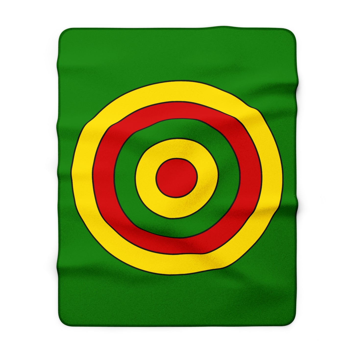 Togo Retro Target Blanket Throw