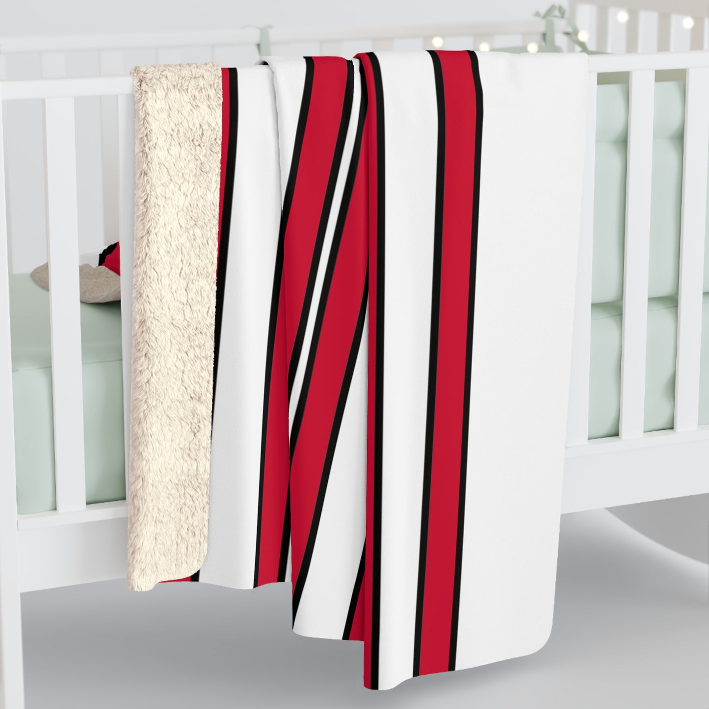Greenland Retro Stripes Blanket Throw