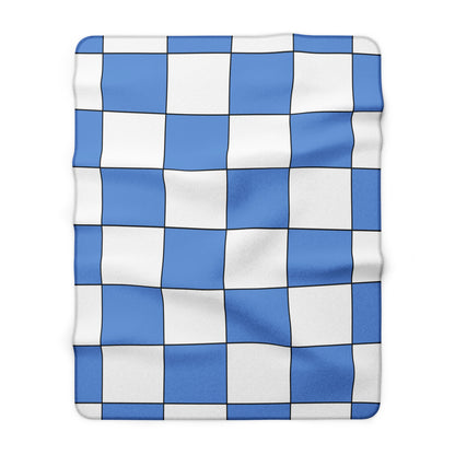 Micronesia Retro Check Blanket Throw