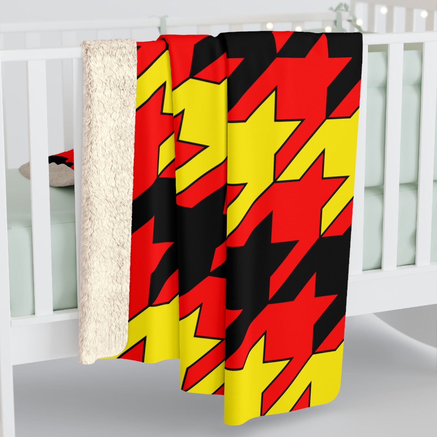 Angola Retro Houndstooth Blanket Throw
