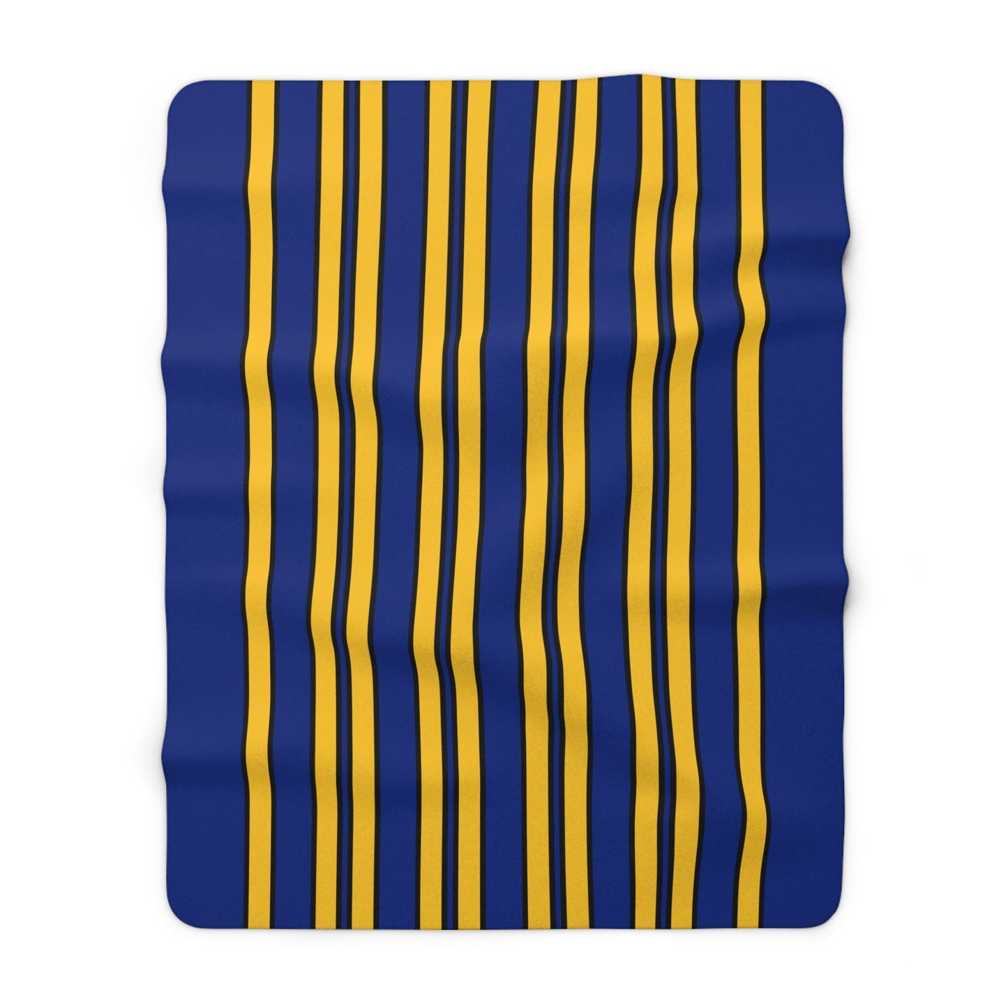 Barbados Retro Stripes Blanket Throw