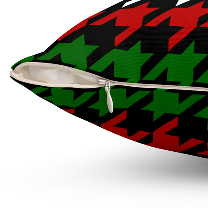 Kenya Retro Houndstooth Cushion Pillow
