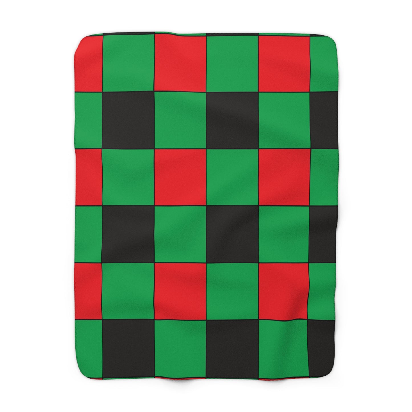 Martinique Retro Check Blanket Throw