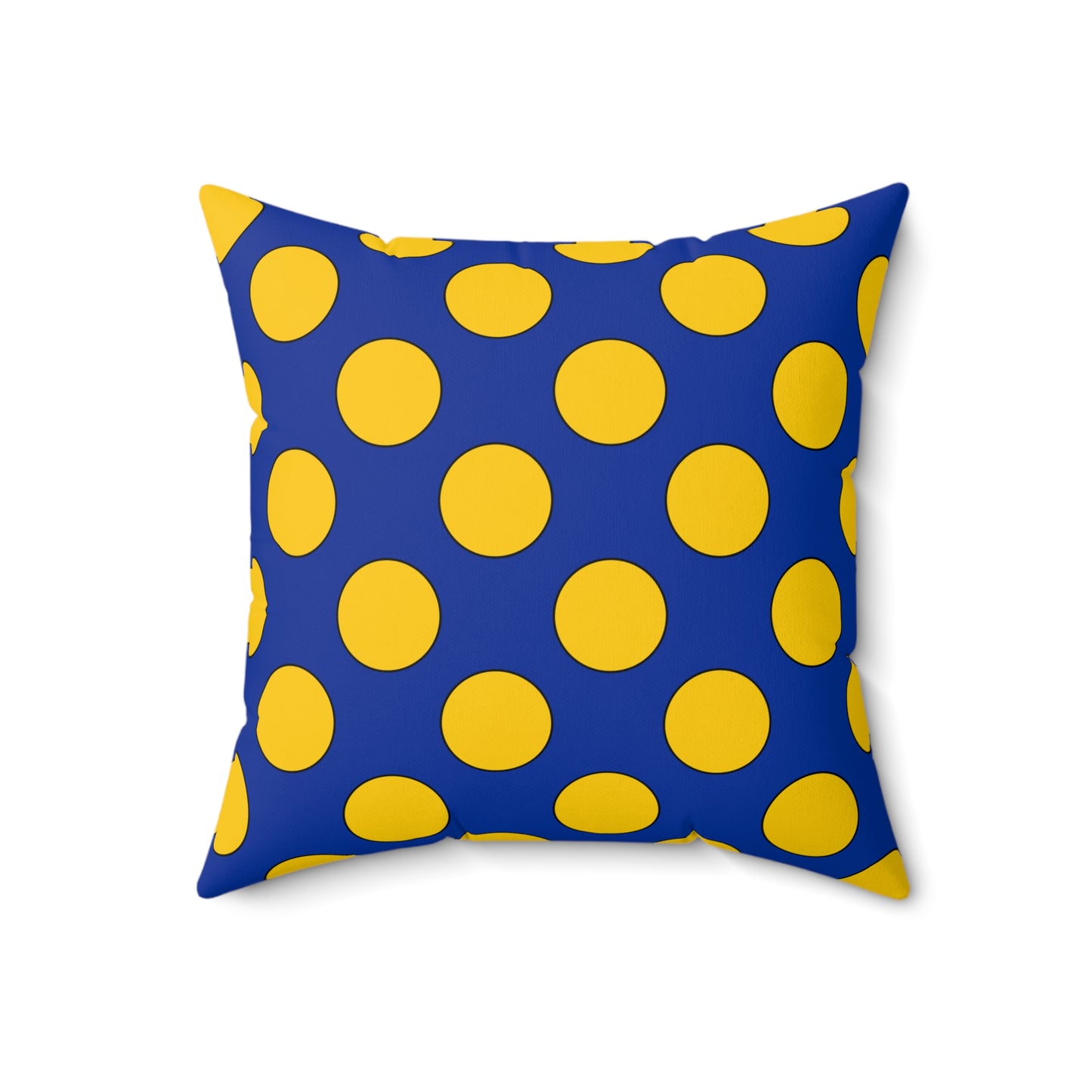 European Union Retro Polka Dots Cushion Pillow