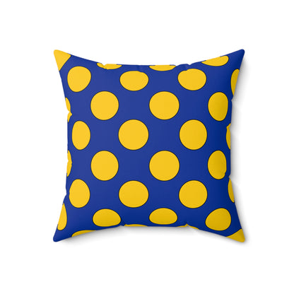 European Union Retro Polka Dots Cushion Pillow