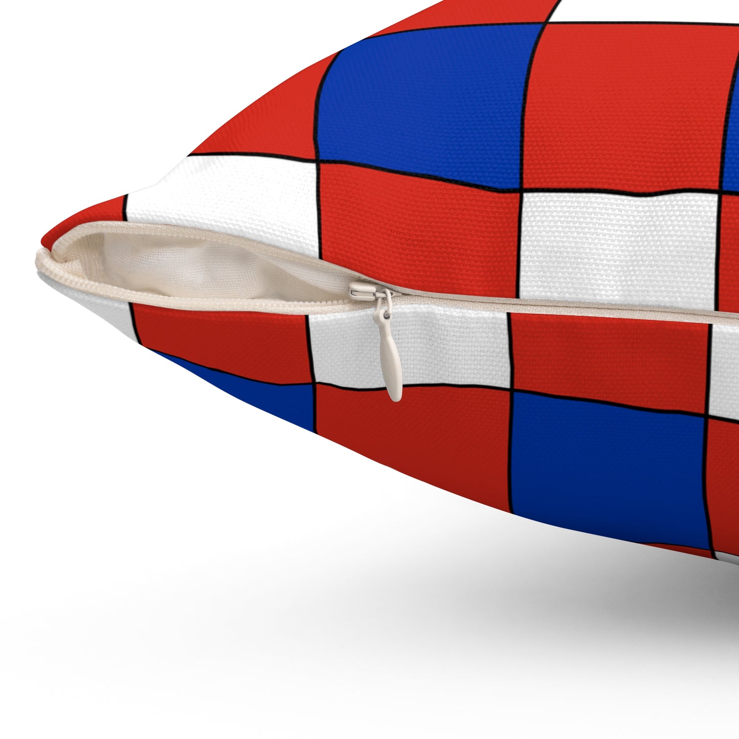 Paraguay Retro Check Cushion Pillow