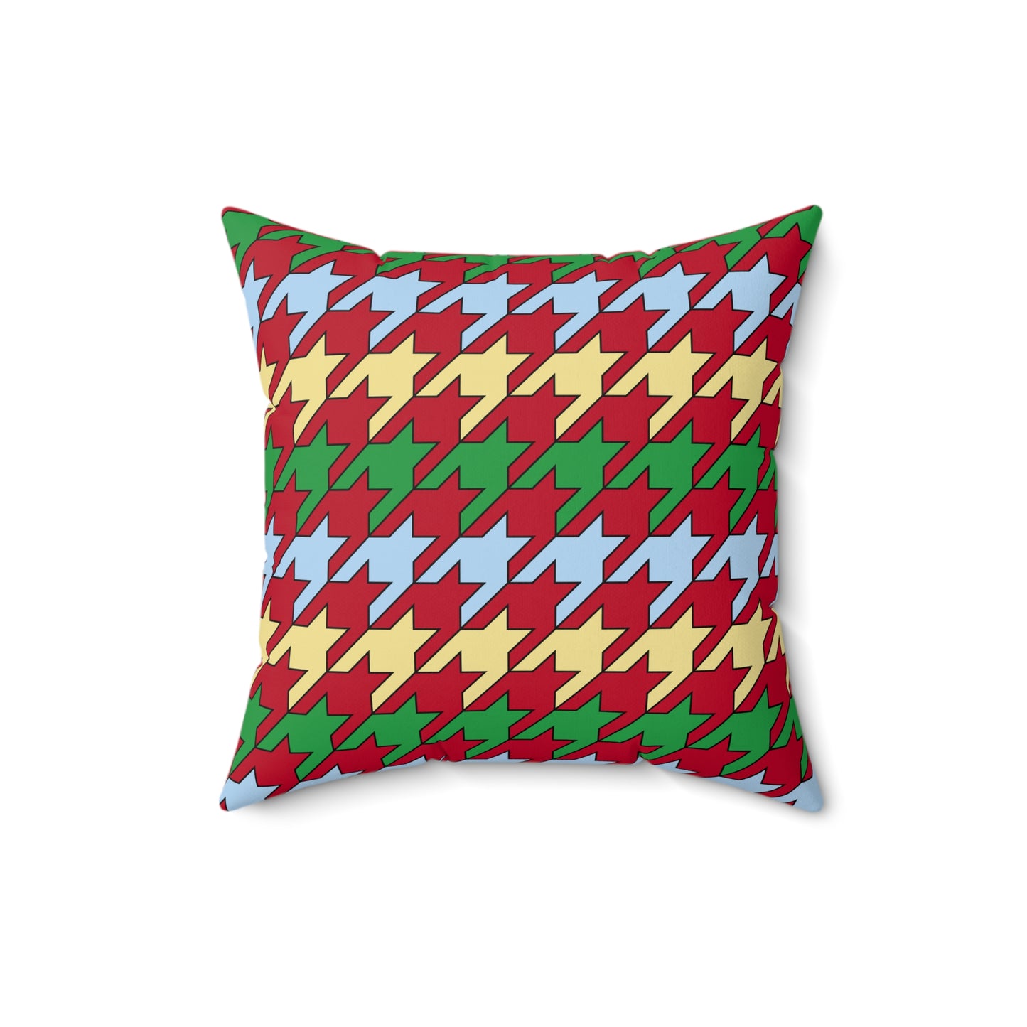 Eritrea Retro Houndstooth Cushion Pillow
