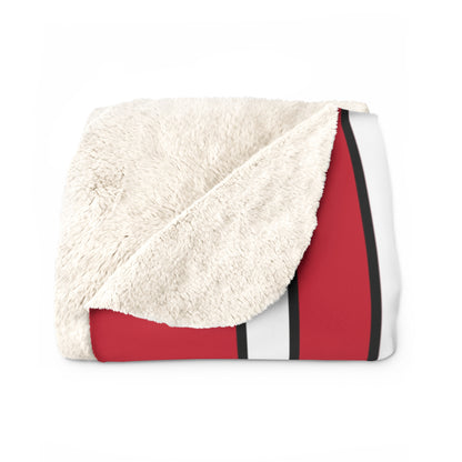 Austria Retro Stripes Blanket Throw