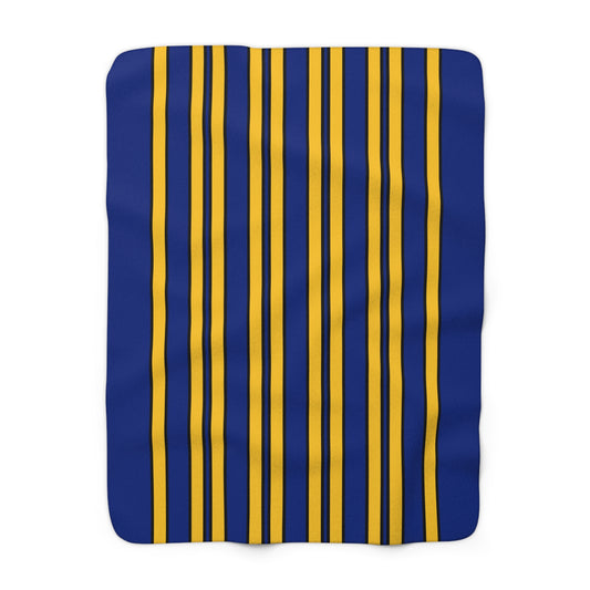 Barbados Retro Stripes Blanket Throw