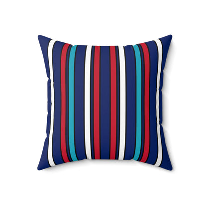 Montserrat Retro Stripes Cushion Pillow