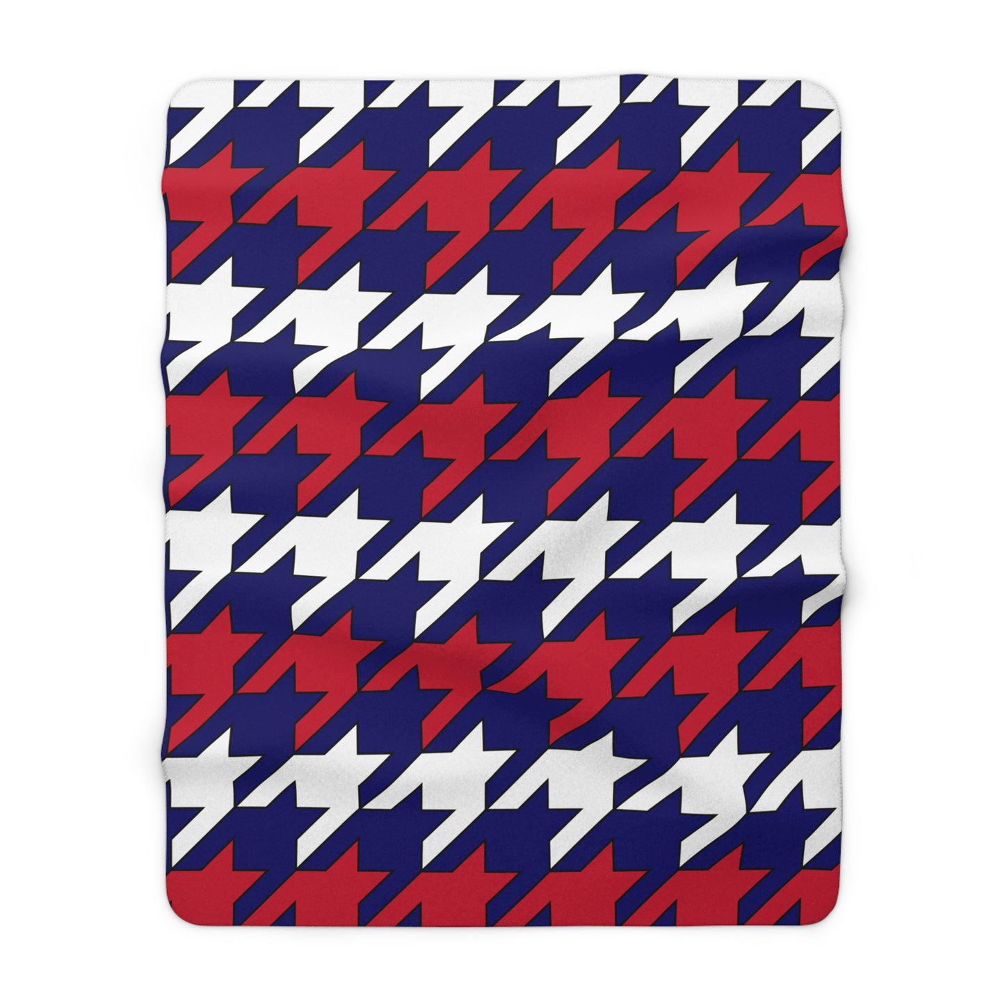 Cook Islands Retro Houndstooth Blanket Throw