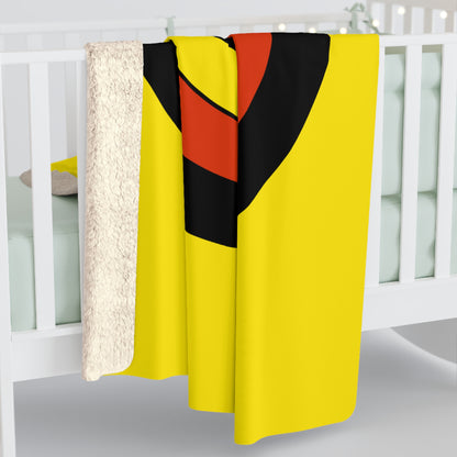 Uganda Retro Target Blanket Throw