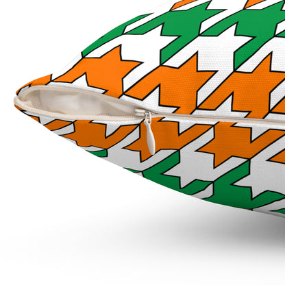 Ireland Retro Houndstooth Cushion Pillow
