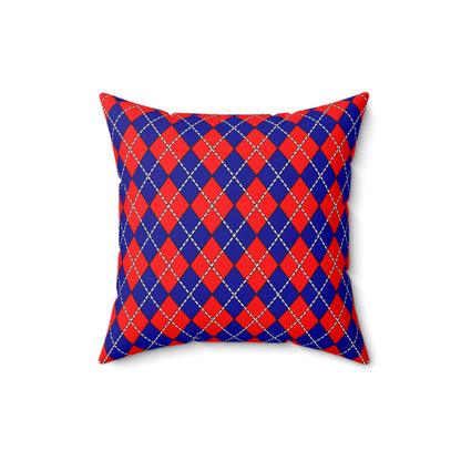 Taiwan Retro Argyle Cushion Pillow