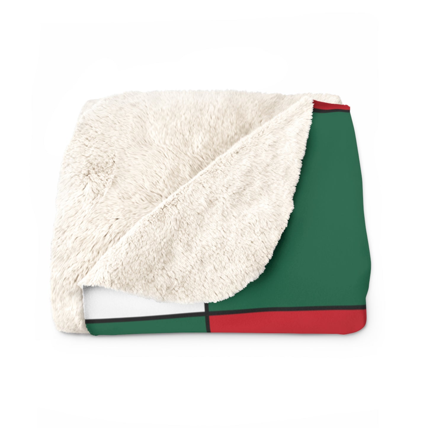 Mexico Retro Check Blanket Throw