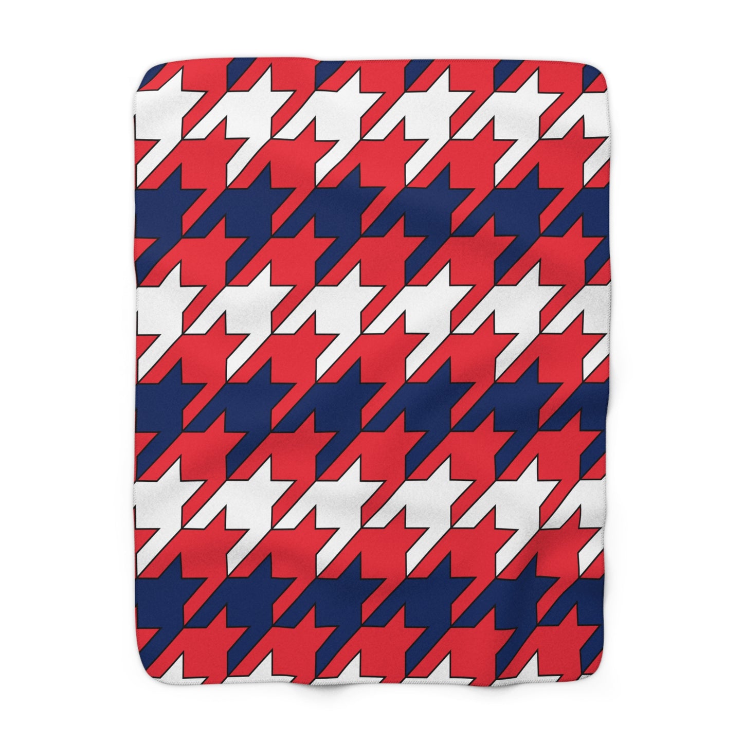 Norway Retro Houndstooth Blanket Throw