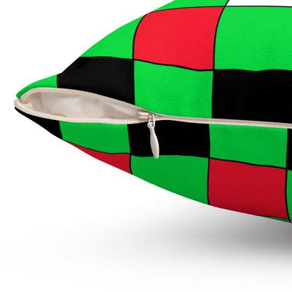 Kuwait Retro Check Cushion Pillow