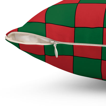 Morocco Retro Check Cushion Pillow