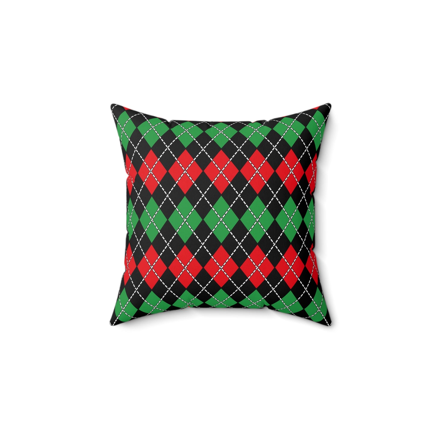 Libya Retro Argyle Cushion Pillow