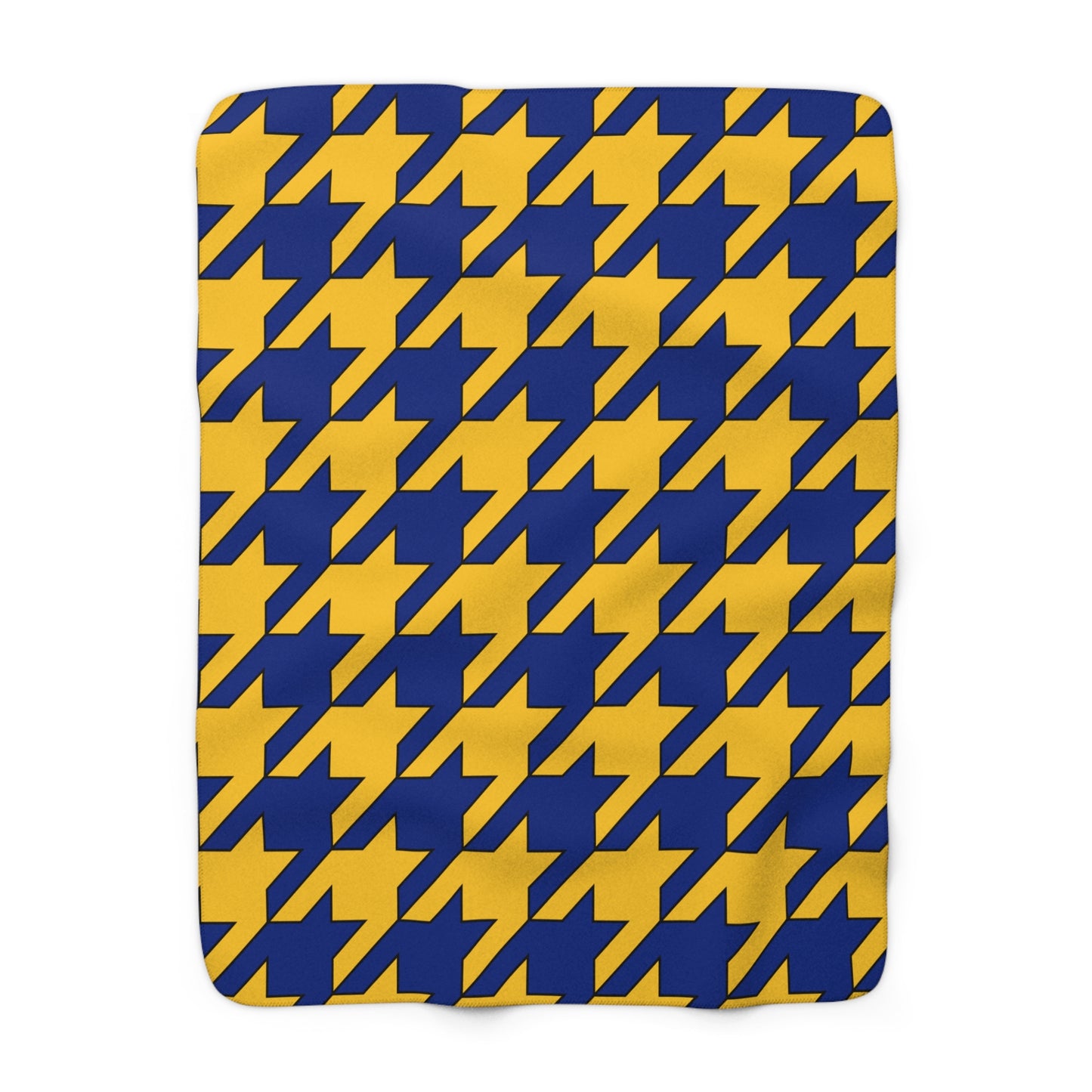 Barbados Retro Houndstooth Blanket Throw