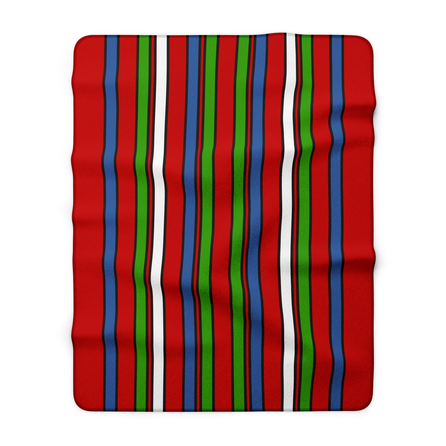 Namibia Retro Stripes Blanket Throw