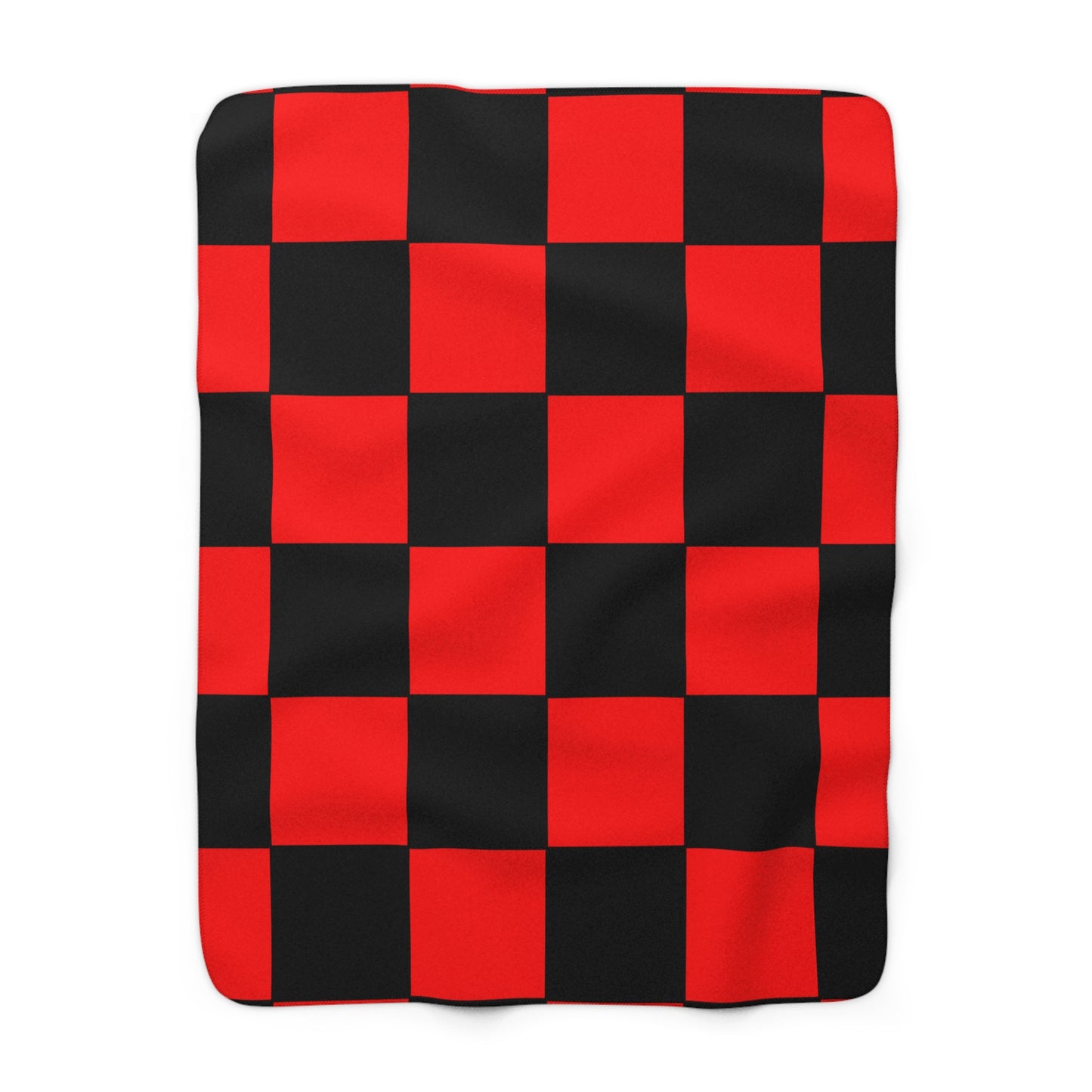Albania Retro Check Blanket Throw