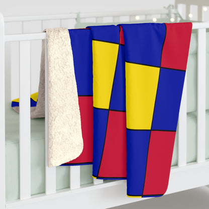 Andorra Retro Check Blanket Throw