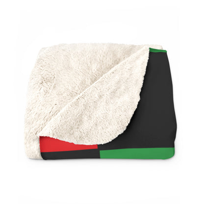 Libya Retro Check Blanket Throw