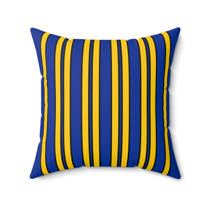 European Union Retro Stripes Cushion Pillow