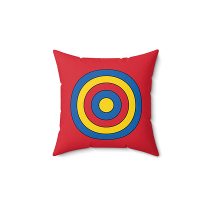 Mongolia Retro Target Cushion Pillow