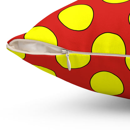 Vietnam Retro Polka Dots Cushion Pillow