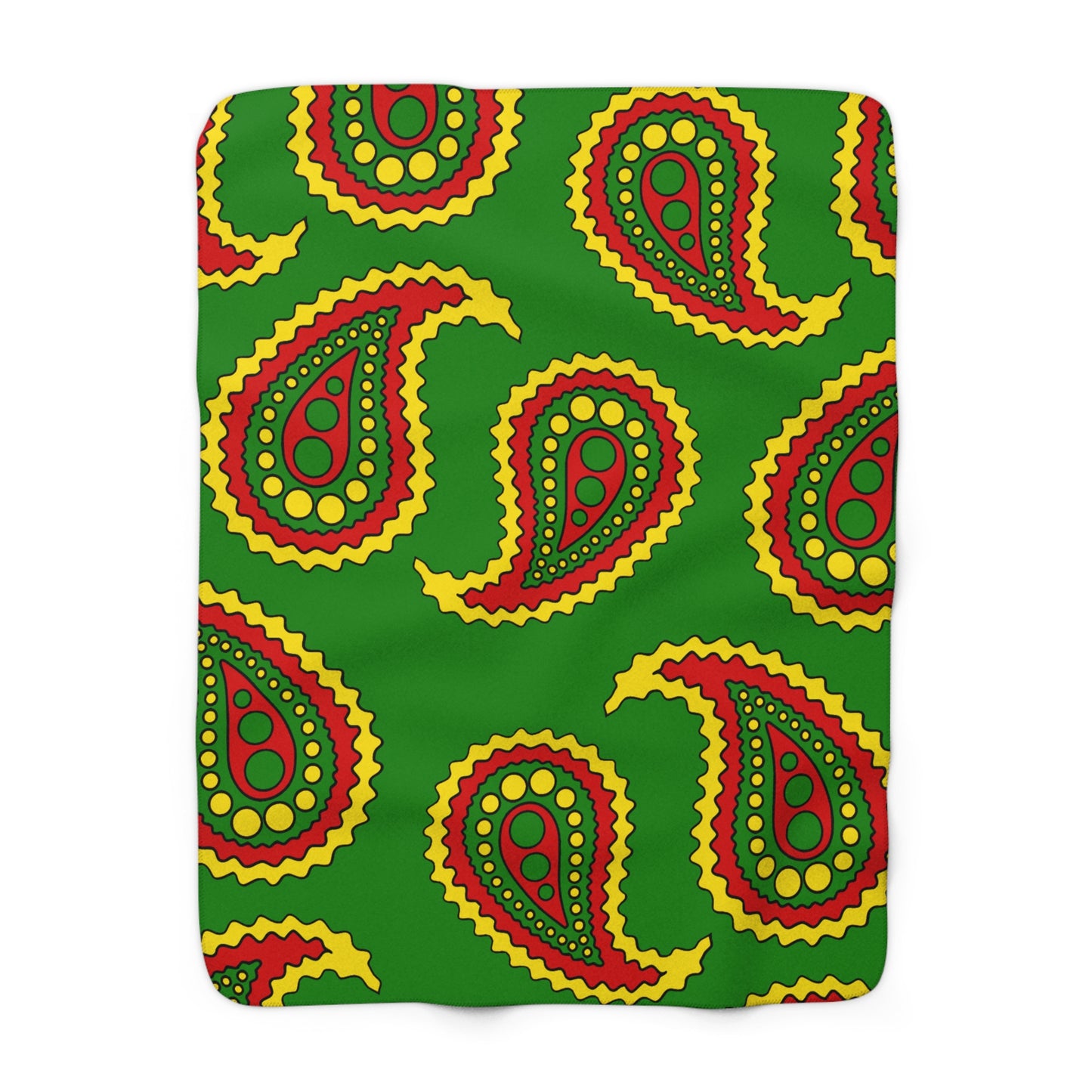 Togo Retro Paisley Blanket Throw