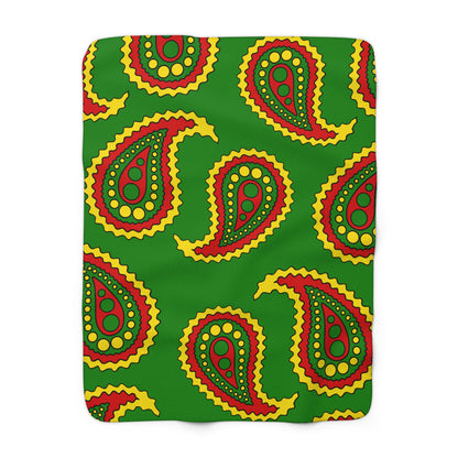 Togo Retro Paisley Blanket Throw