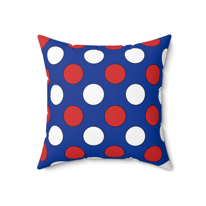 Iceland Retro Polka Dots Cushion Pillow