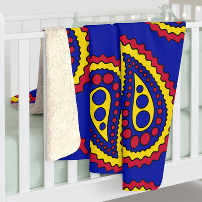 Andorra Retro Paisley Blanket Throw