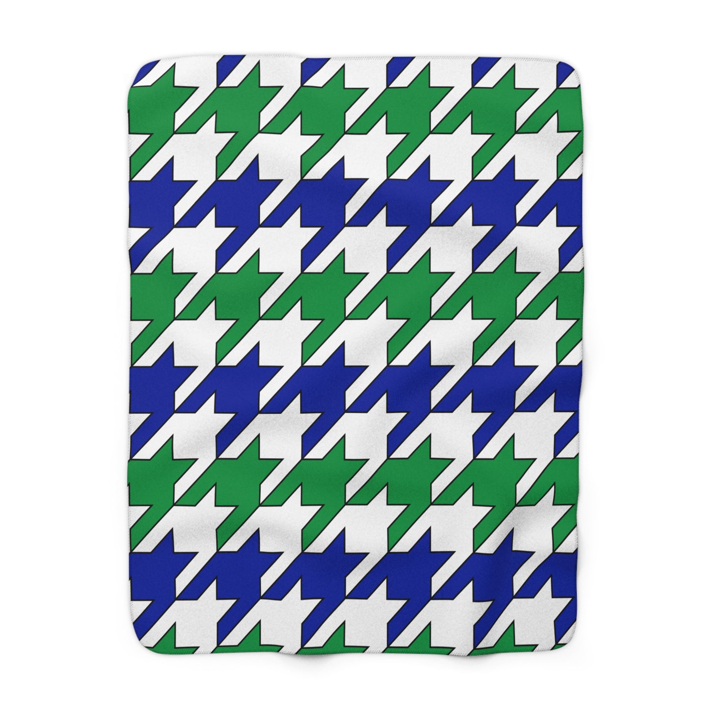 Lesotho Retro Houndstooth Blanket Throw