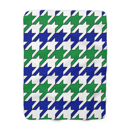 Lesotho Retro Houndstooth Blanket Throw