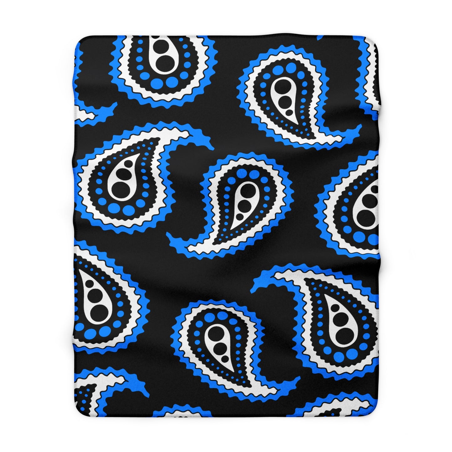 Estonia Retro Paisley Blanket Throw