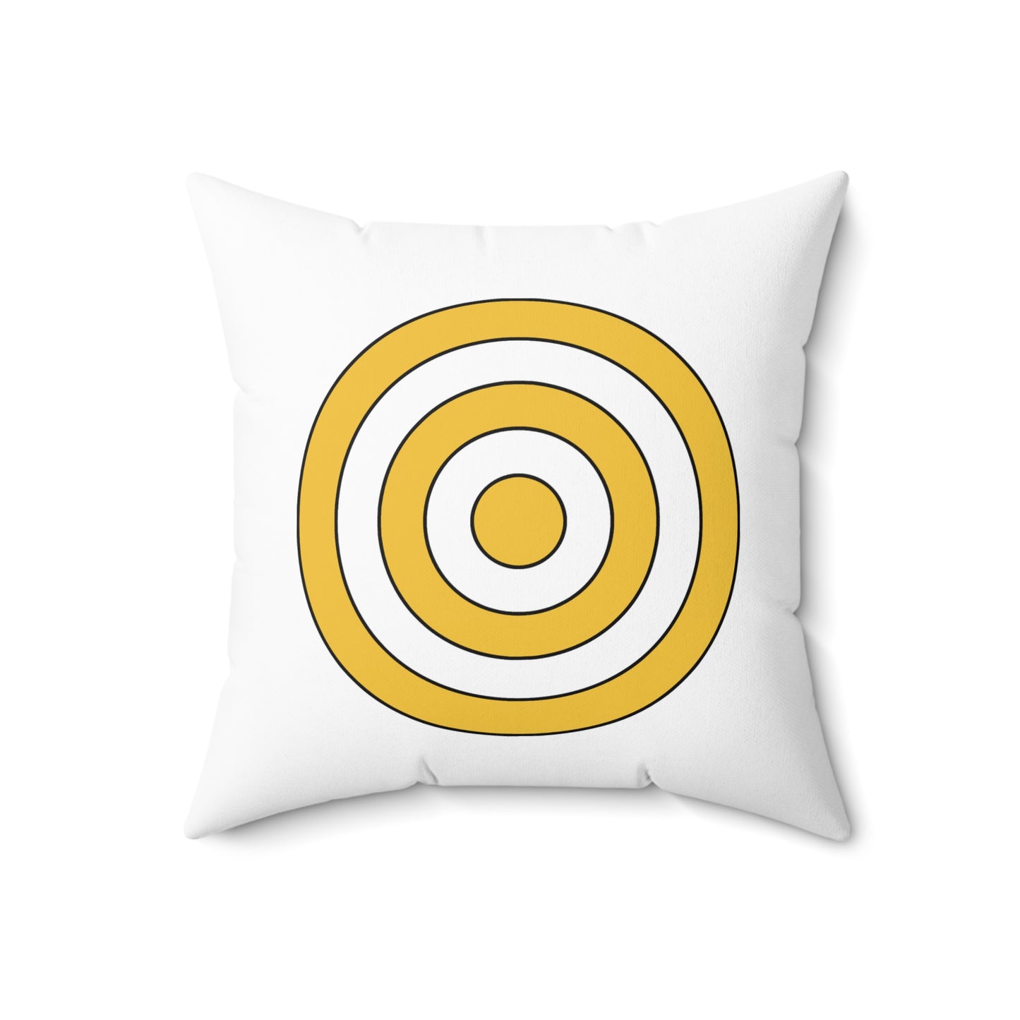United States Virgin Islands Retro Target Cushion Pillow