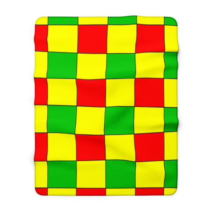 Congo Retro Check Blanket Throw