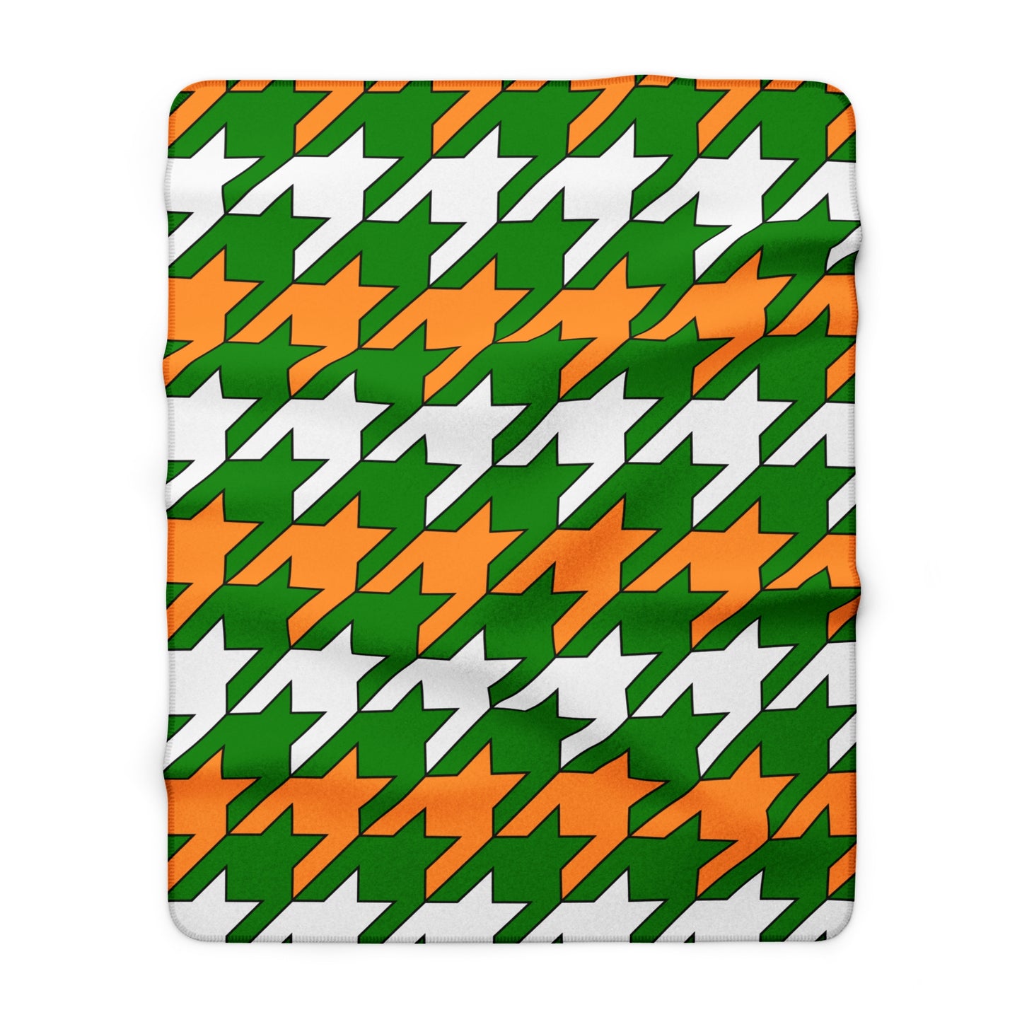 India Retro Houndstooth Blanket Throw