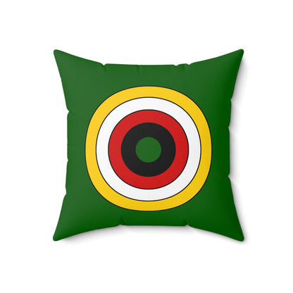 Zimbabwe Retro Target Cushion Pillow