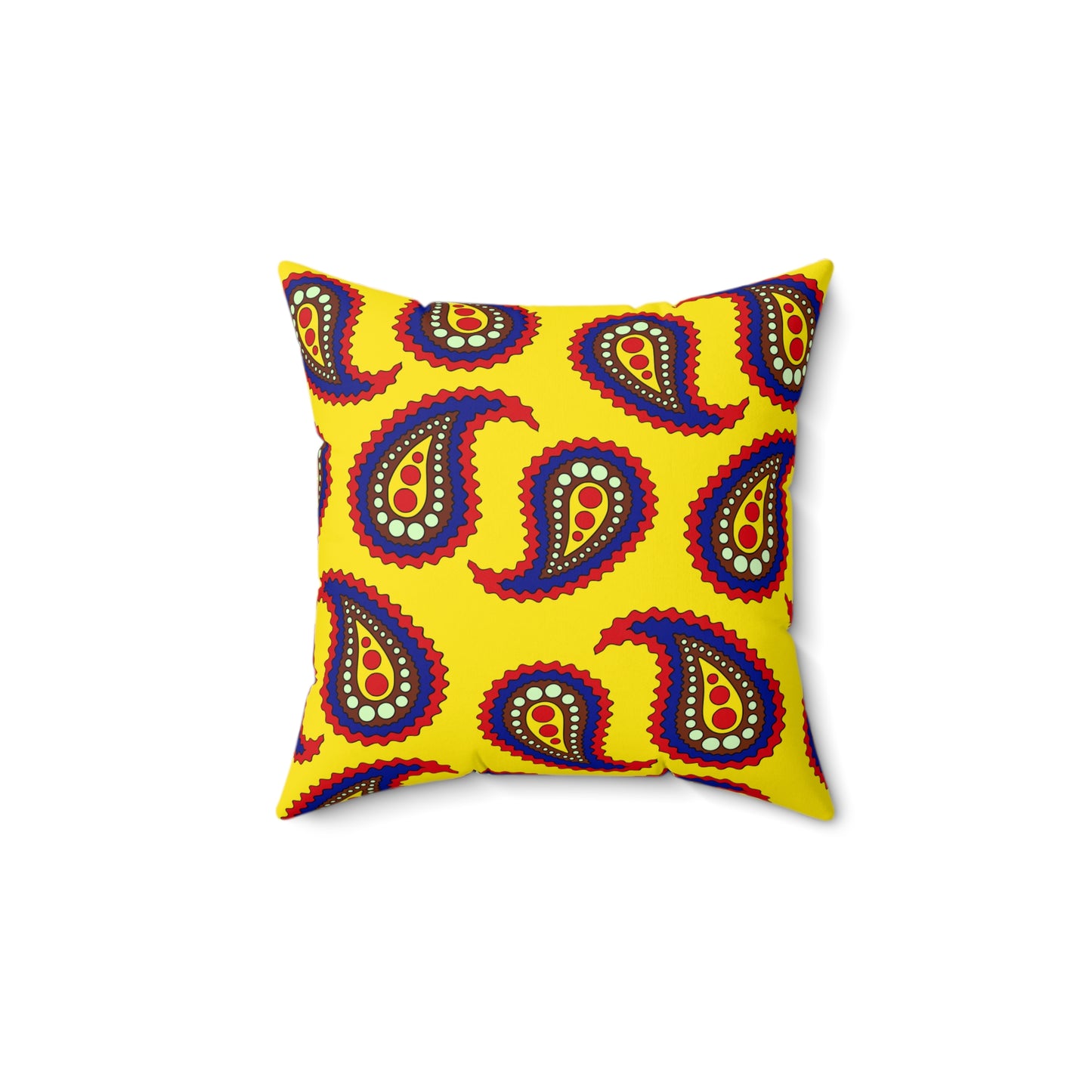 Ecuador Retro Paisley Cushion Pillow