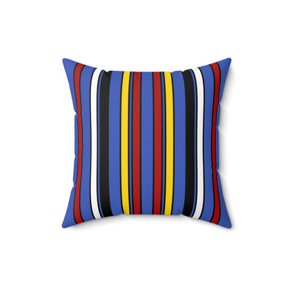 Eswatini Retro Stripes Cushion Pillow