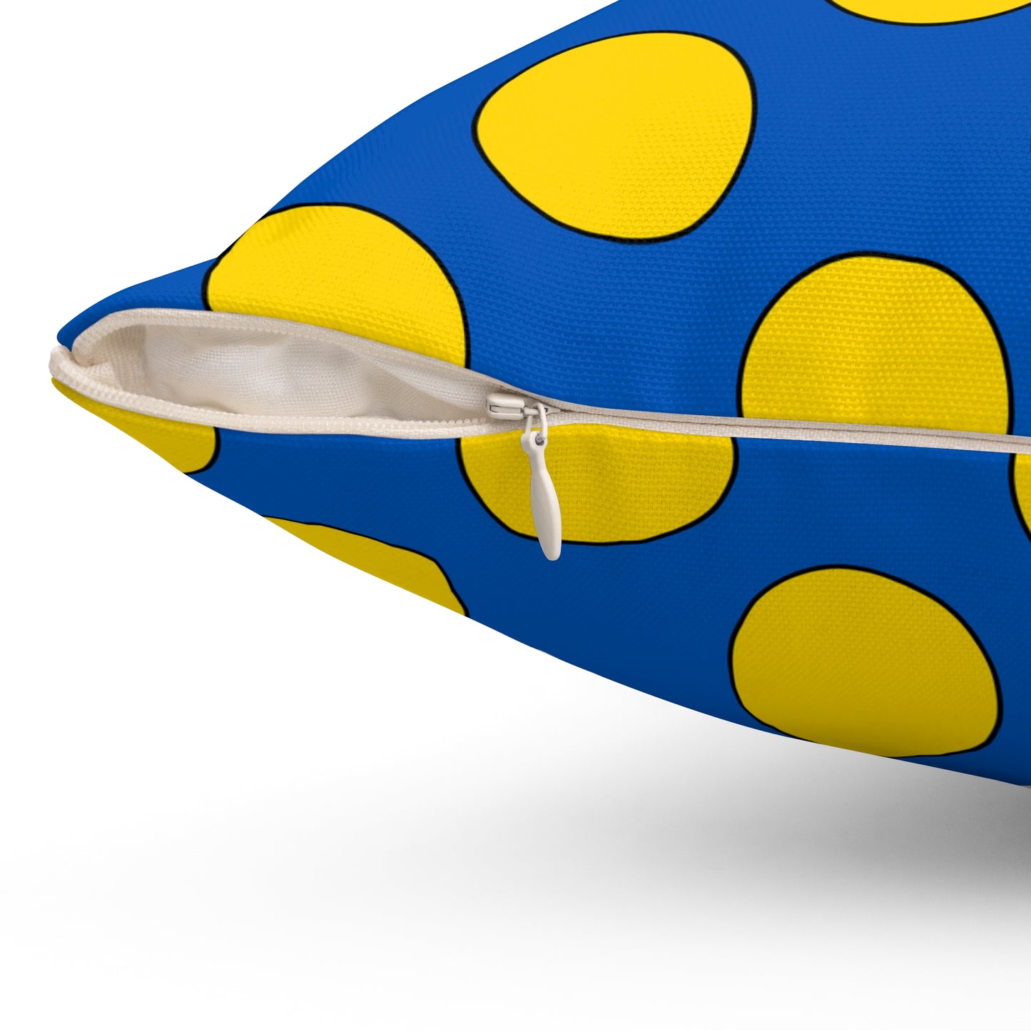 Ukraine Retro Polka Dots Cushion Pillow
