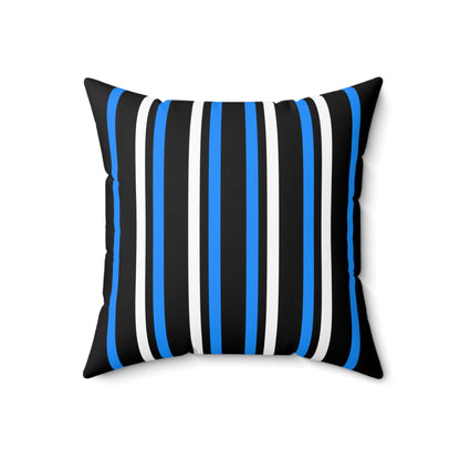 Estonia Retro Stripes Cushion Pillow