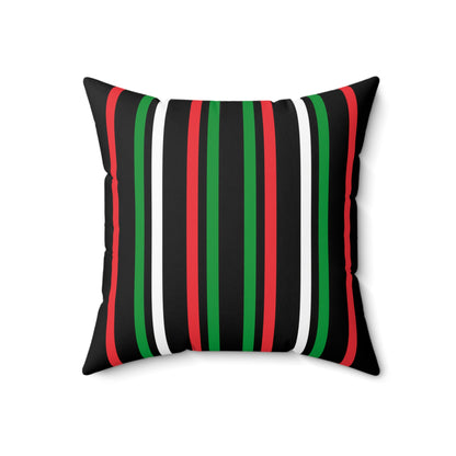 Palestine Retro Stripes Cushion Pillow