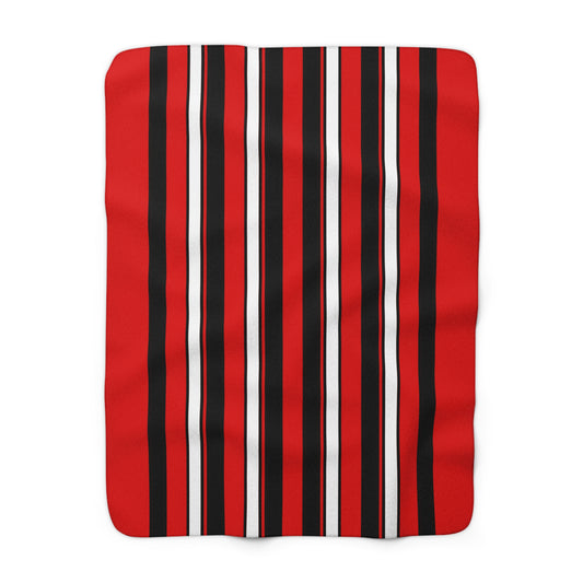 Trinidad And Tobago Retro Stripes Blanket Throw