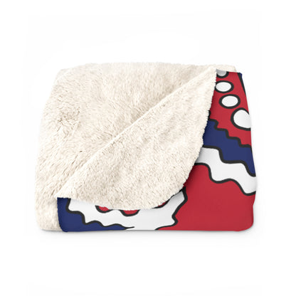 United Kingdom (UK) Retro Paisley Blanket Throw